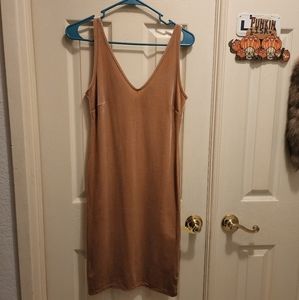 NWT pink velvet dress